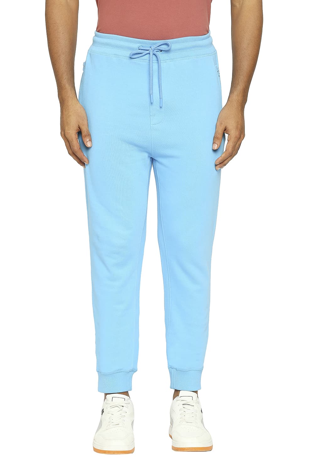 BASICS JOGGER FIT COTTON TRACK PANT