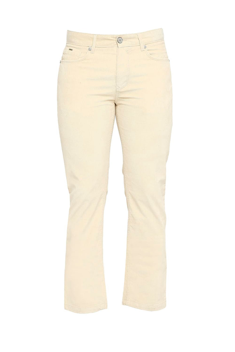 BASICS DRIFT FIT COTTON STRETCH CORDUORY TROUSERS