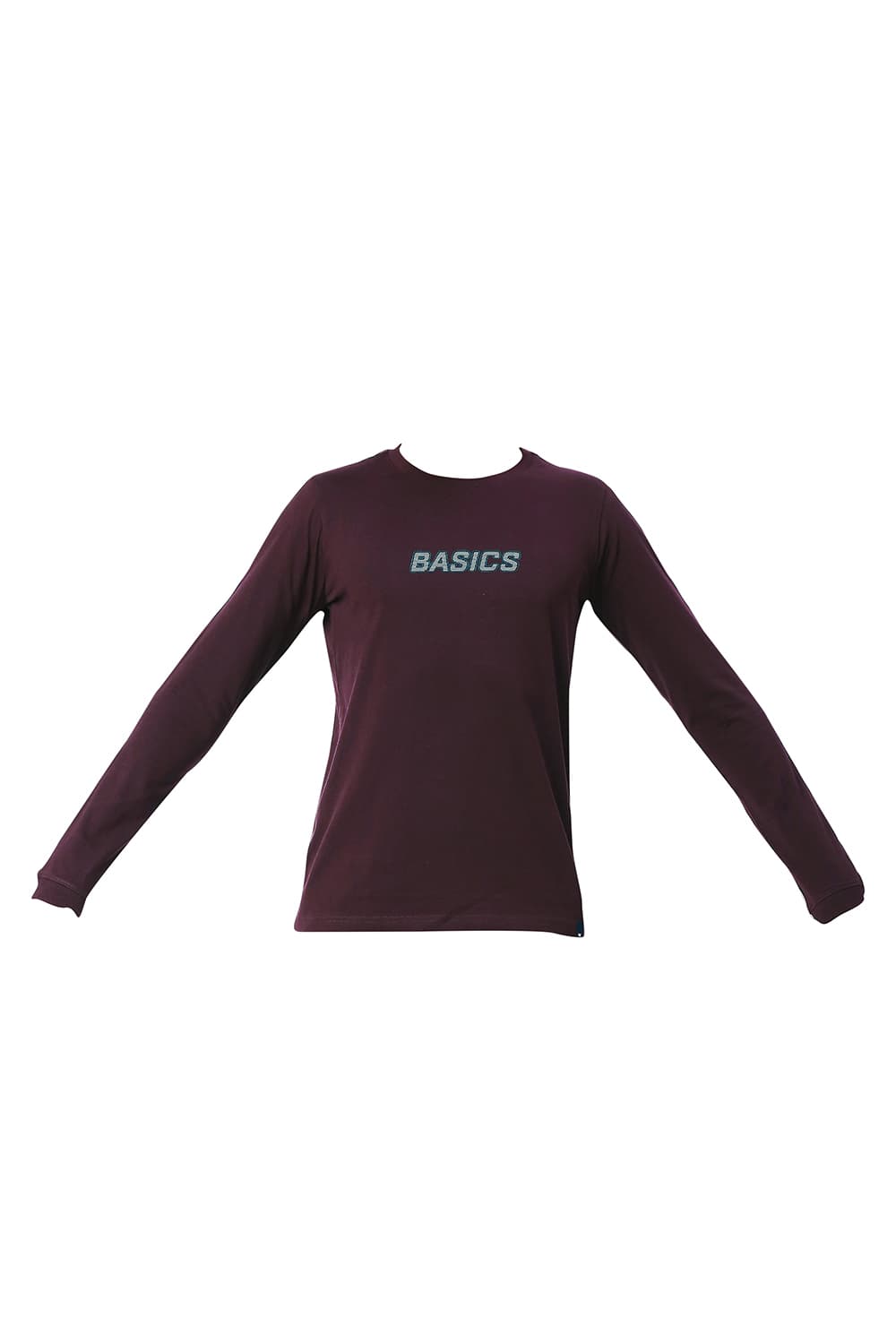 BASICS MUSCLE FIT COTTON CREW T-SHIRT