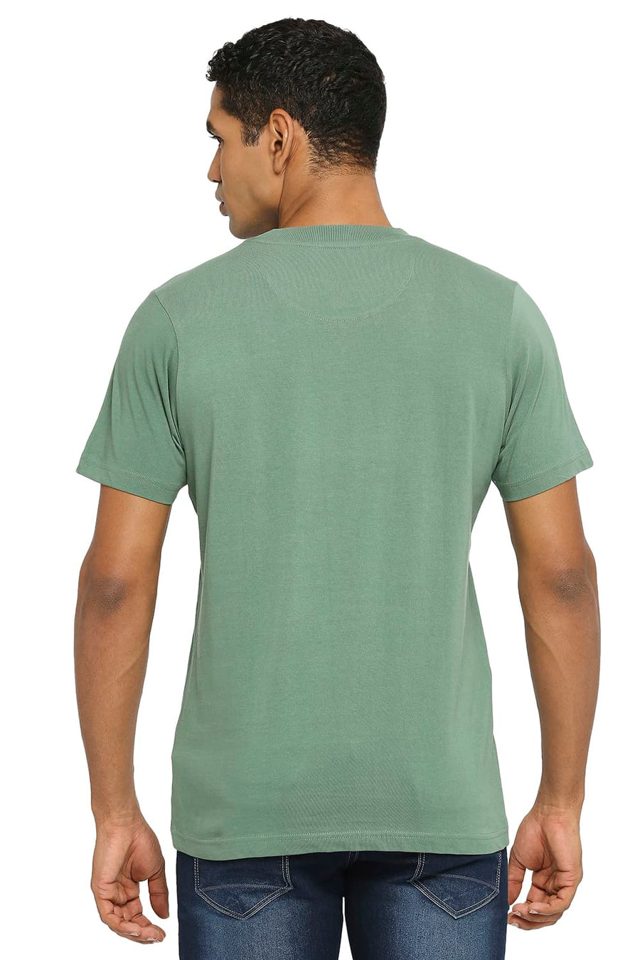 BASICS MUSCLE FIT MYRTLE CREW T-SHIRT