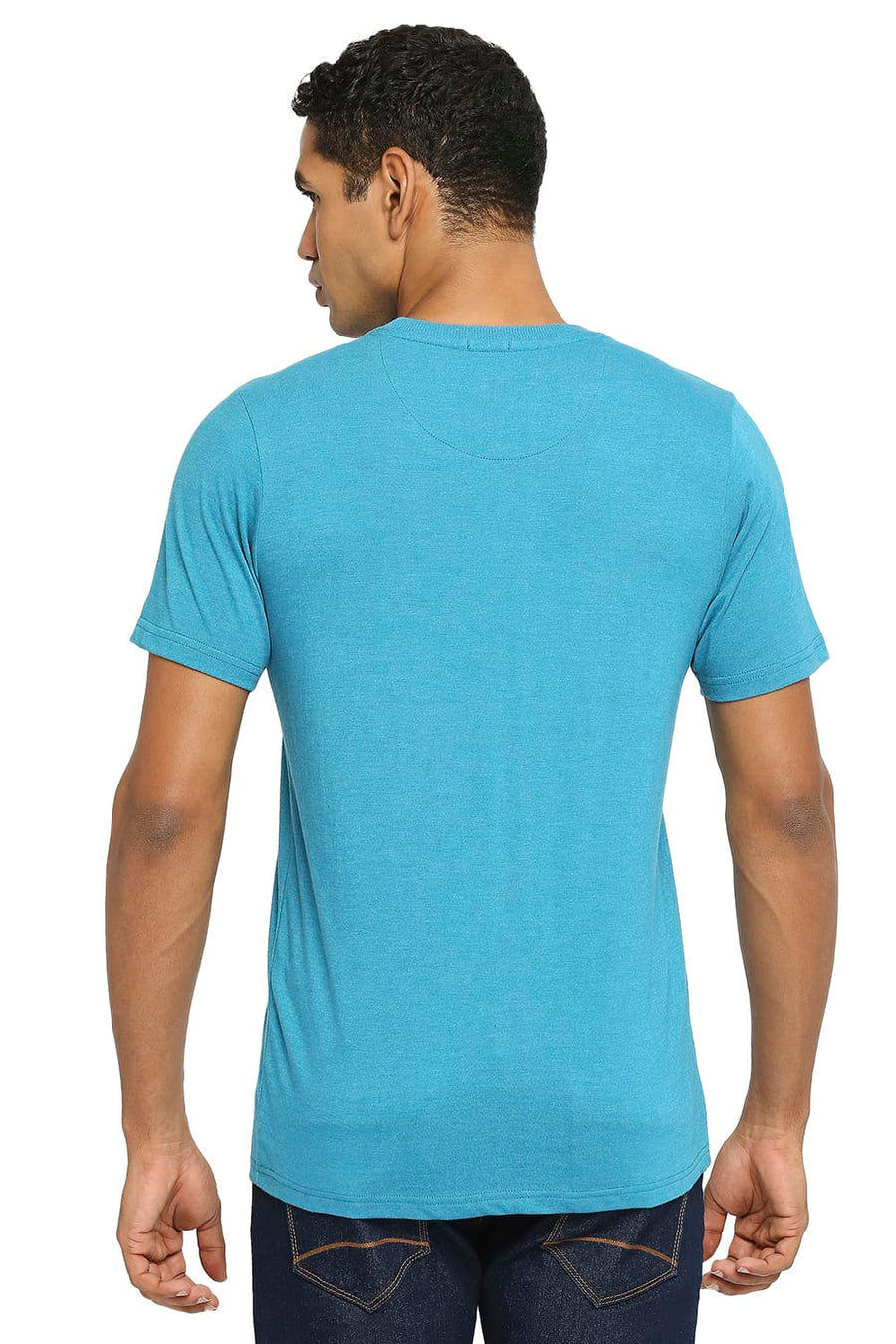 BASICS MUSCLE FIT TAHITIAN TIDE CREW T-SHIRT