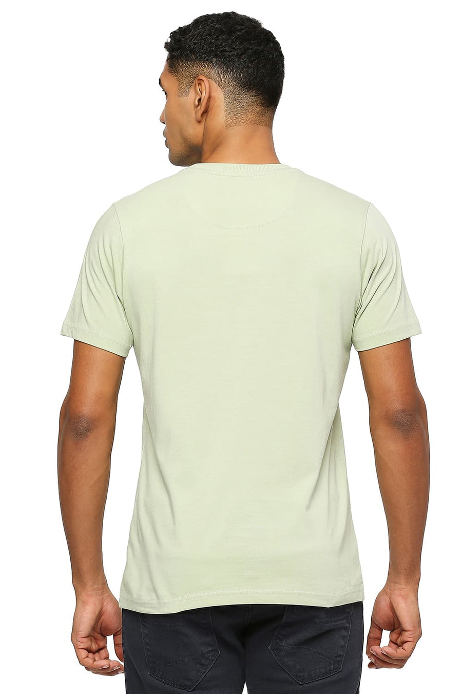 BASICS MUSCLE FIT SWAMP CREW T-SHIRT