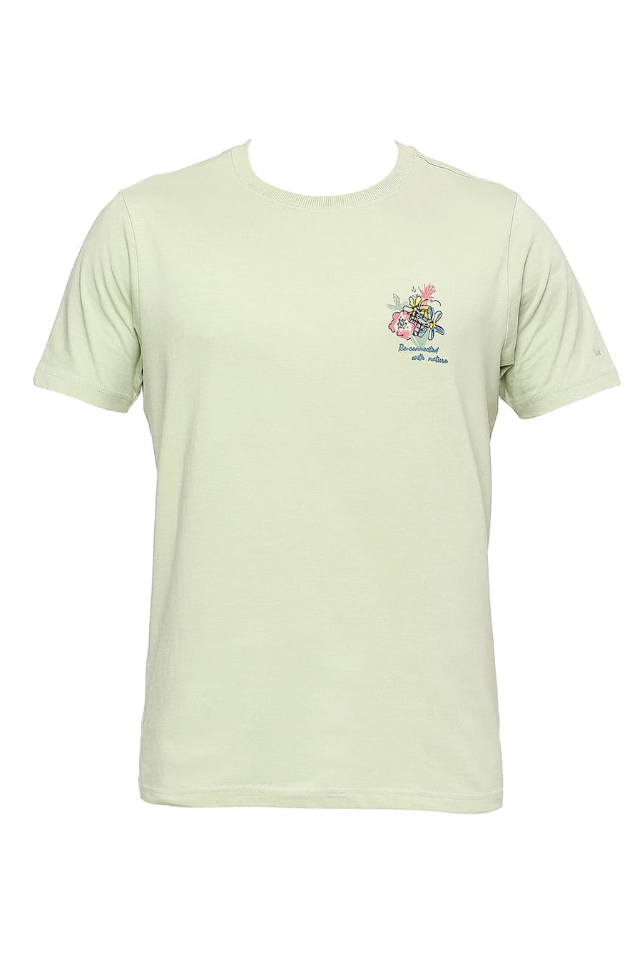 BASICS MUSCLE FIT SWAMP CREW T-SHIRT