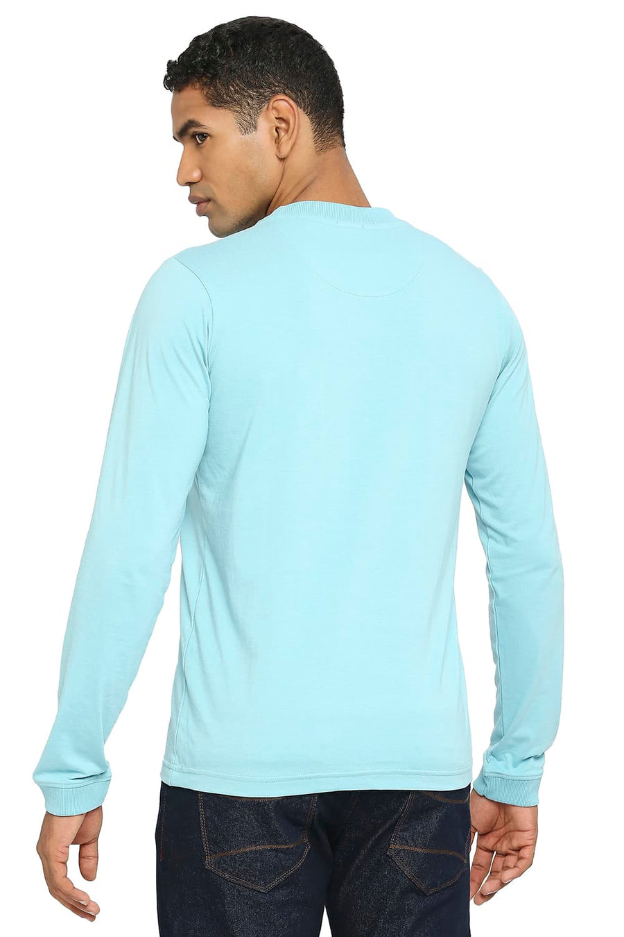 BASICS MUSCLE FIT AQUARELLE CREW T-SHIRT
