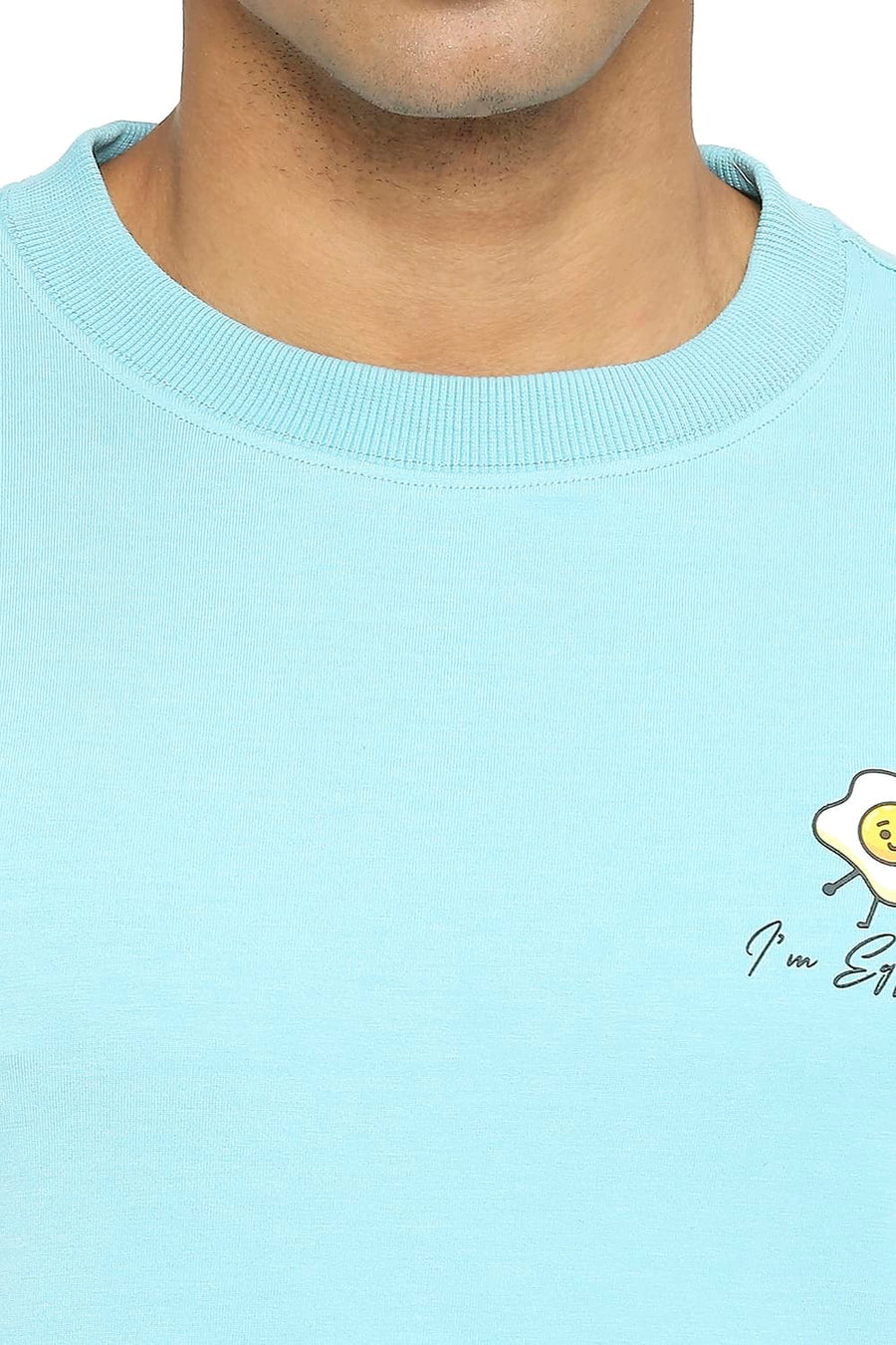 BASICS MUSCLE FIT AQUARELLE CREW T-SHIRT