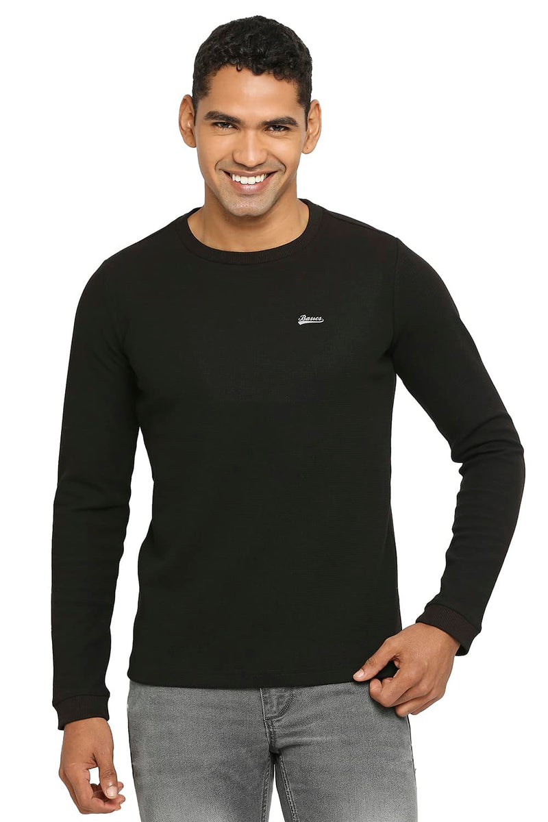 BASICS MUSCLE FIT CREW T-SHIRT