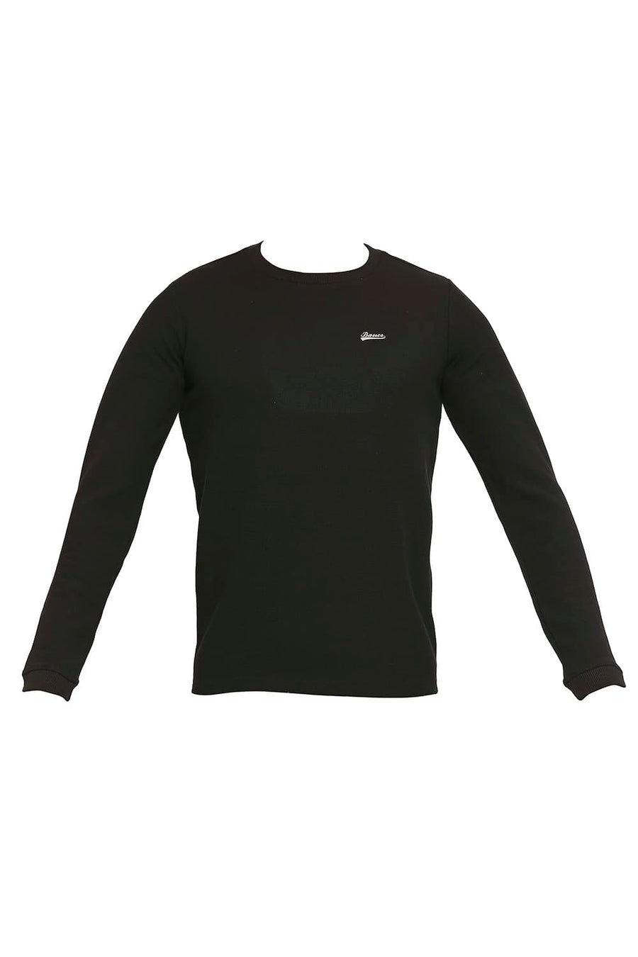 BASICS MUSCLE FIT BLACKBEAUTY CREW T-SHIRT