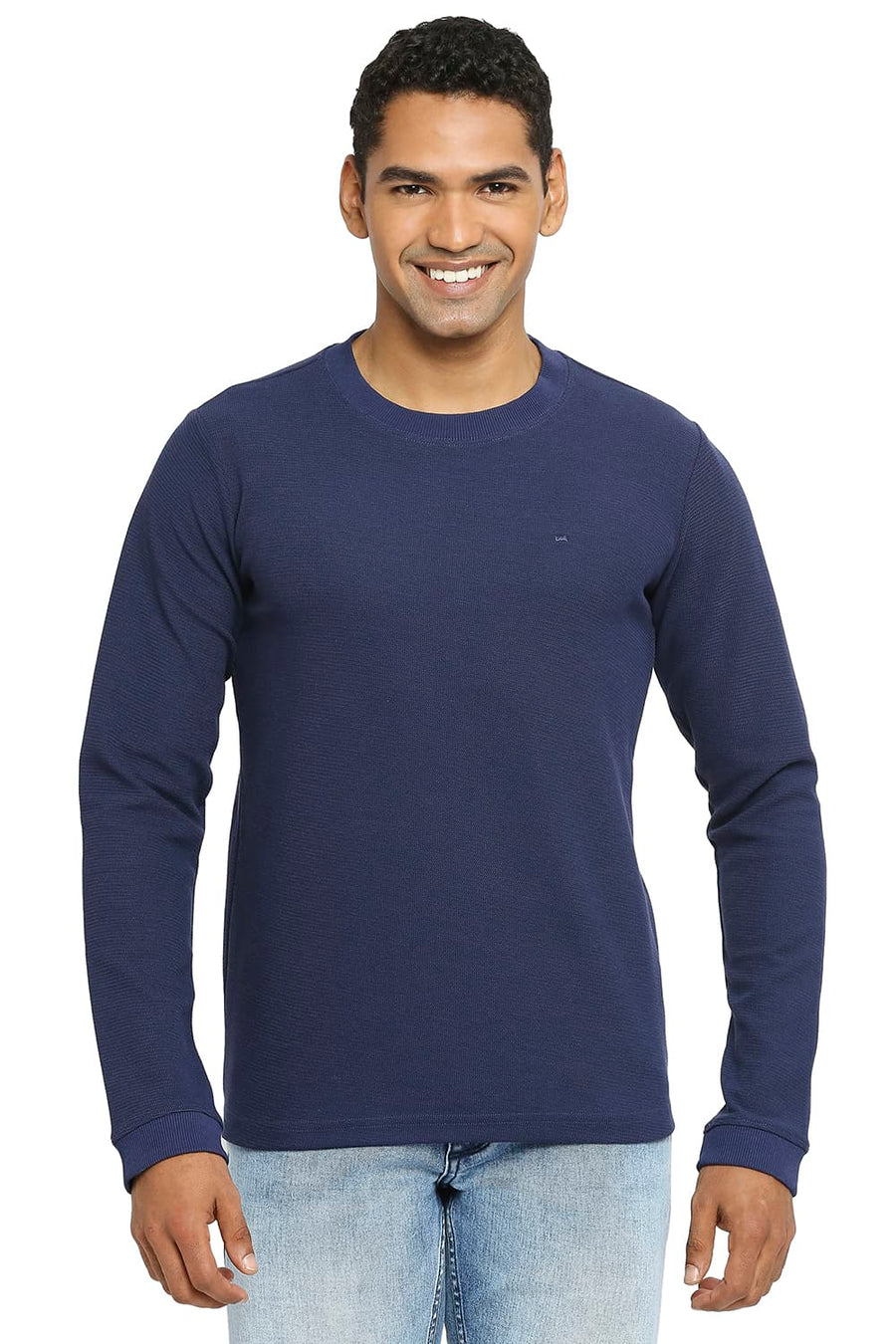 BASICS MUSCLE FIT NAVALACADEMY CREW T-SHIRT