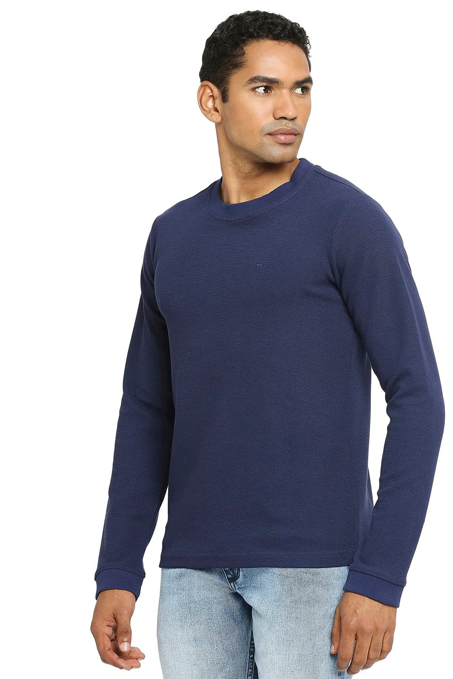 BASICS MUSCLE FIT NAVALACADEMY CREW T-SHIRT