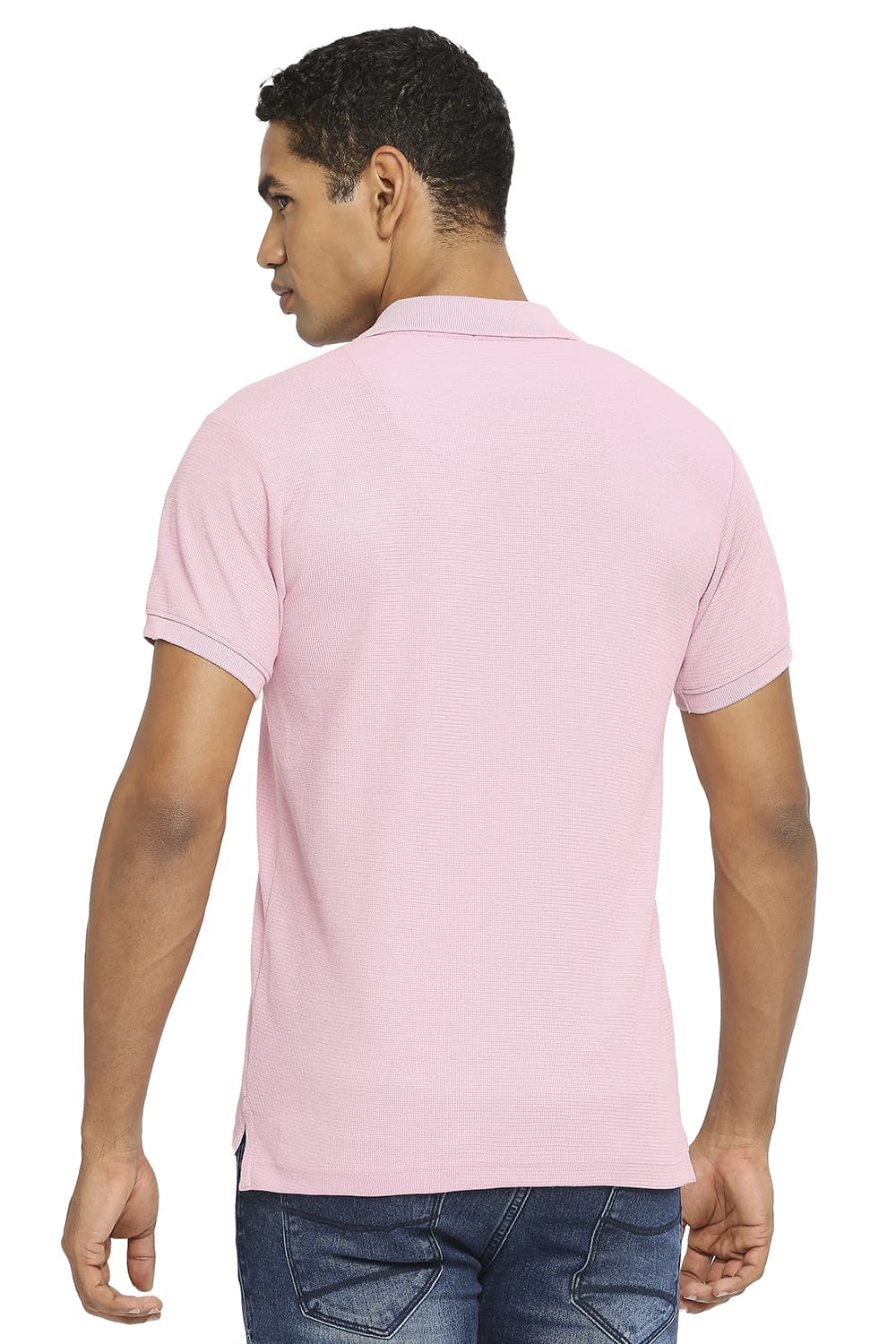 BASICS MUSCLE FIT POLO T-SHIRT