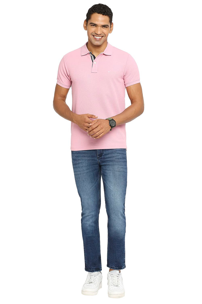 BASICS MUSCLE FIT POLO T-SHIRT