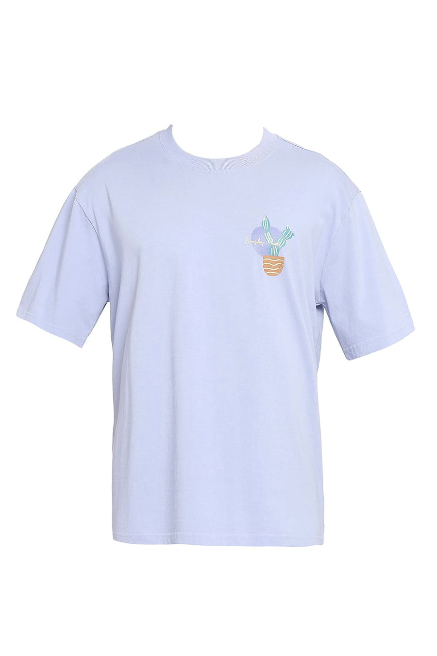 BASICS RELAXED FIT THISTLE DOWN CREW T-SHIRT