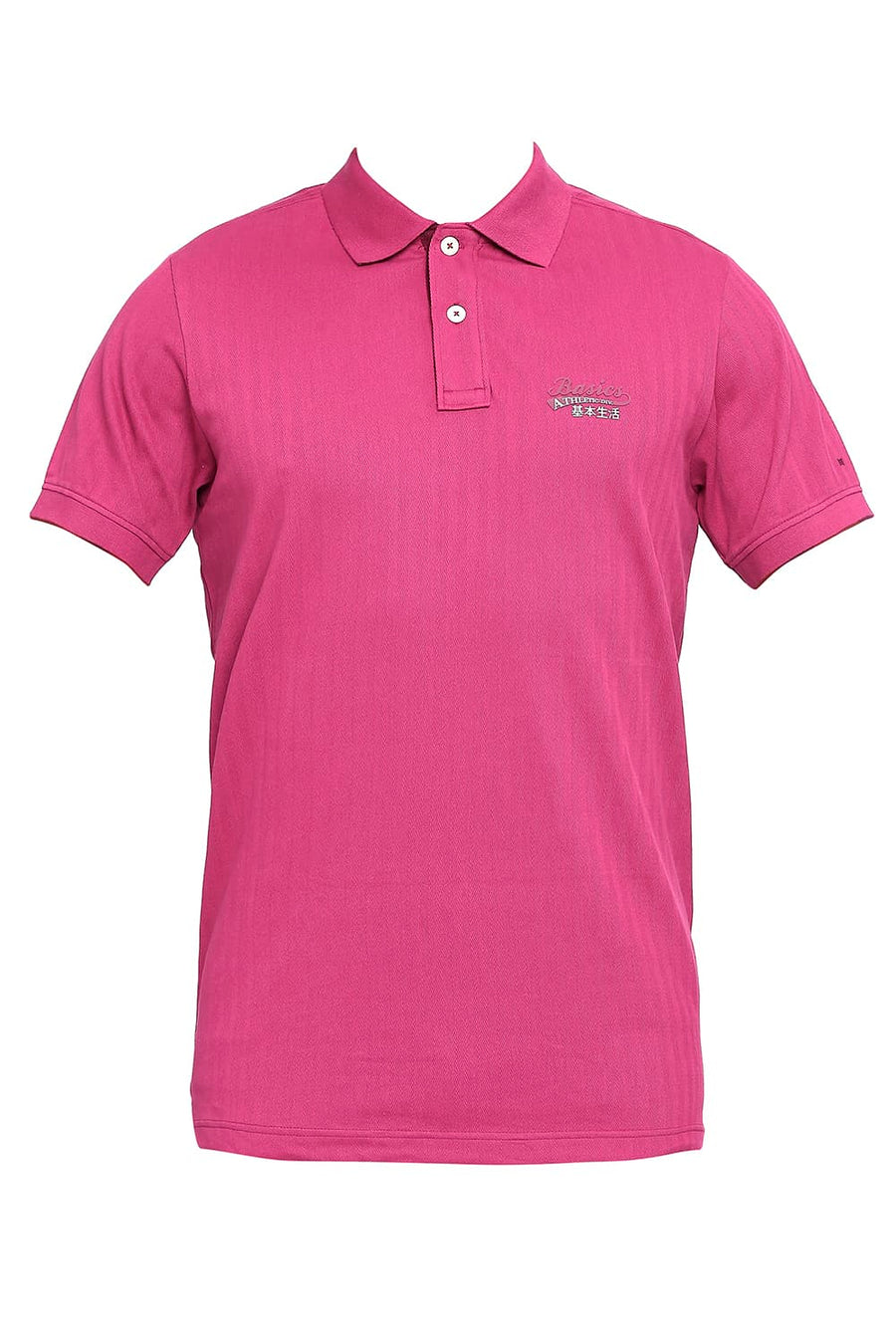 BASICS MUSCLE FIT VIVACIOUS POLO T-SHIRT