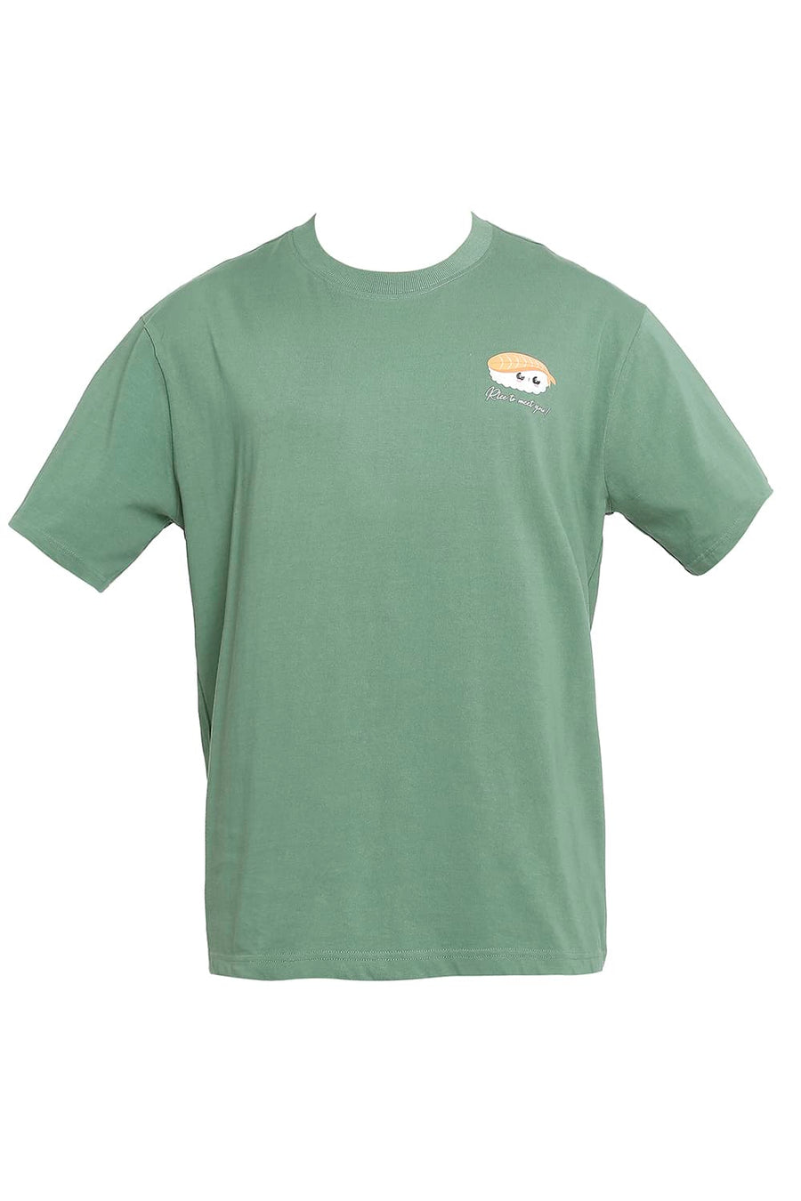 BASICS RELAXED FIT MYRTLE CREW T-SHIRT