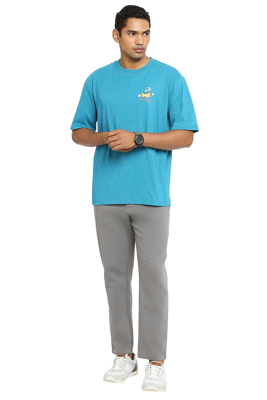 BASICS RELAXED FIT TAHITIAN TIDE CREW T-SHIRT