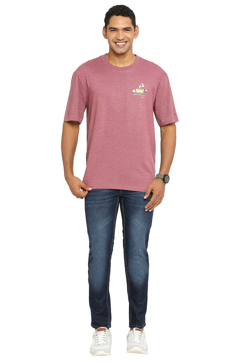 BASICS RELAXED FIT CREW T-SHIRT