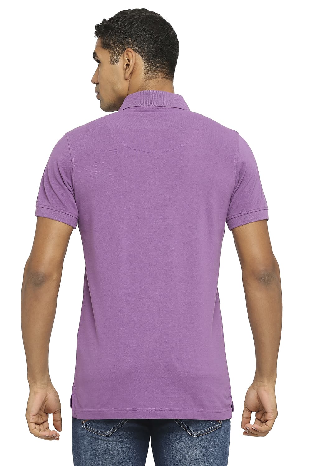 BASICS MUSCLE FIT POLO T-SHIRT