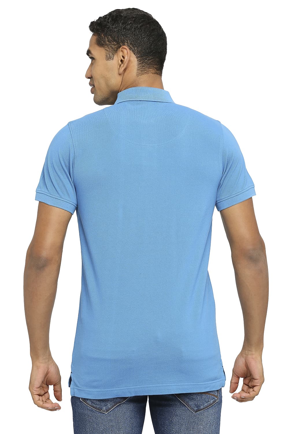 BASICS MUSCLE FIT POLO T-SHIRT