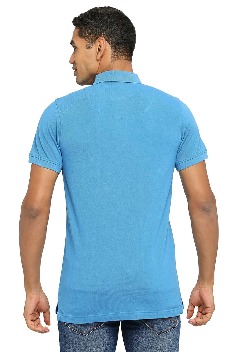 BASICS MUSCLE FIT POLO T-SHIRT