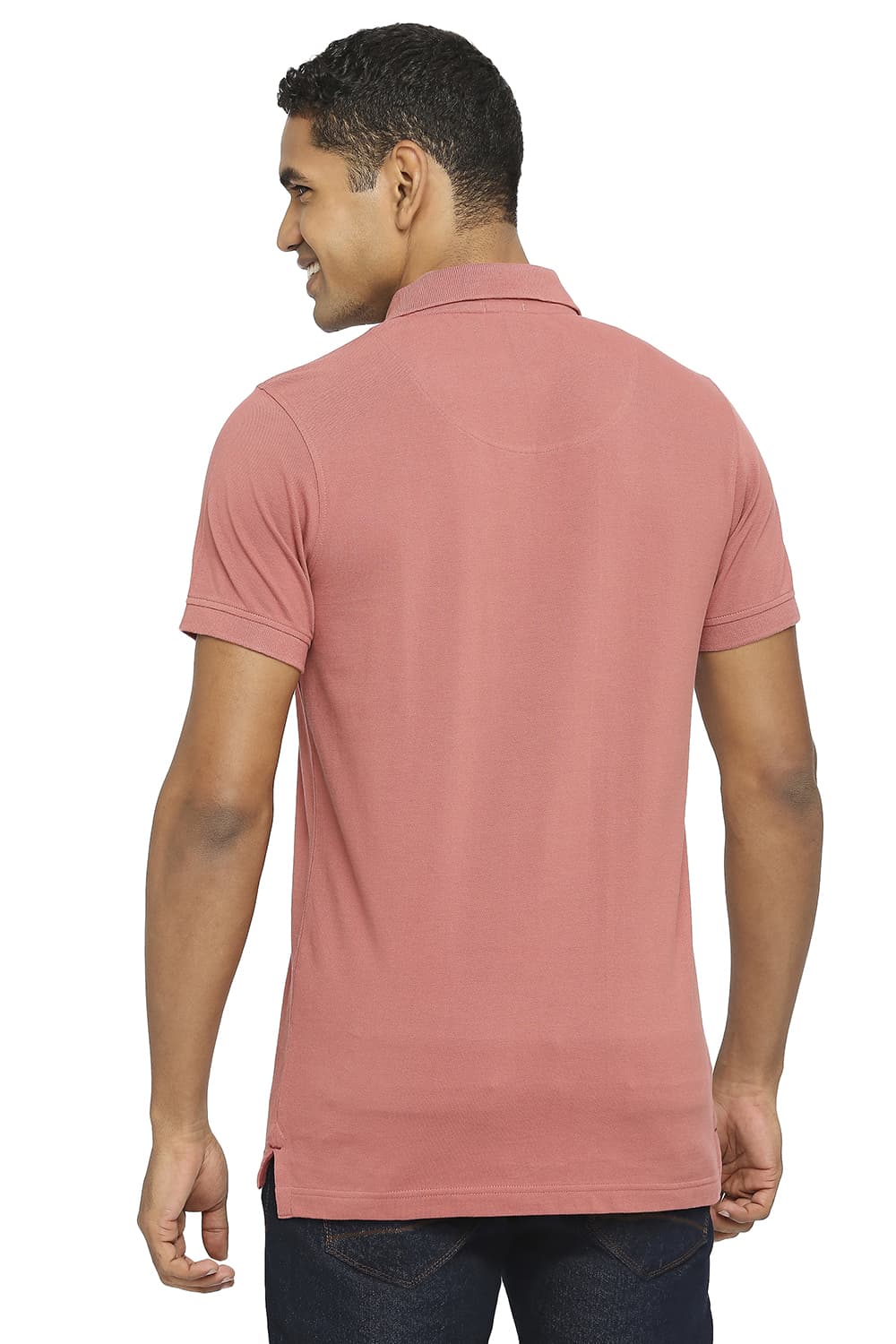 BASICS MUSCLE FIT POLO T-SHIRT