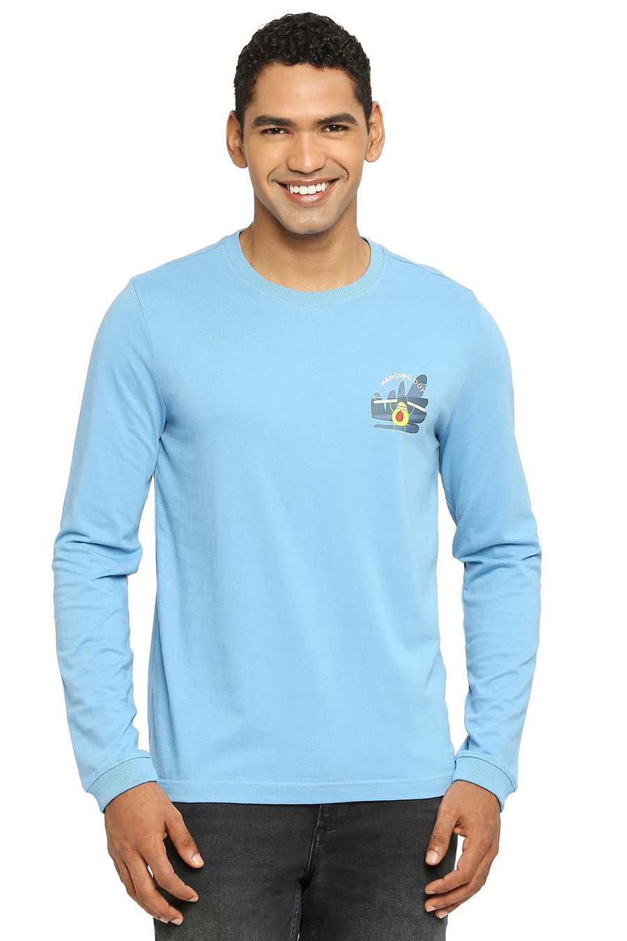 BASICS MUSCLE FIT NIAGARA CREW T-SHIRT