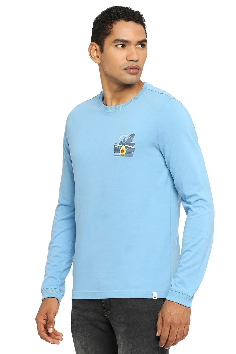 BASICS MUSCLE FIT NIAGARA CREW T-SHIRT