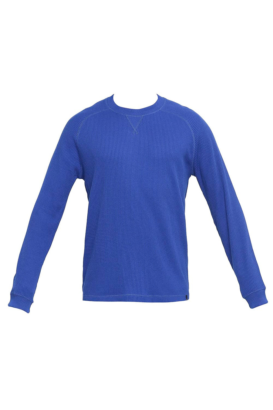 BASICS MUSCLE FIT SODALITE BLUE CREW T-SHIRT