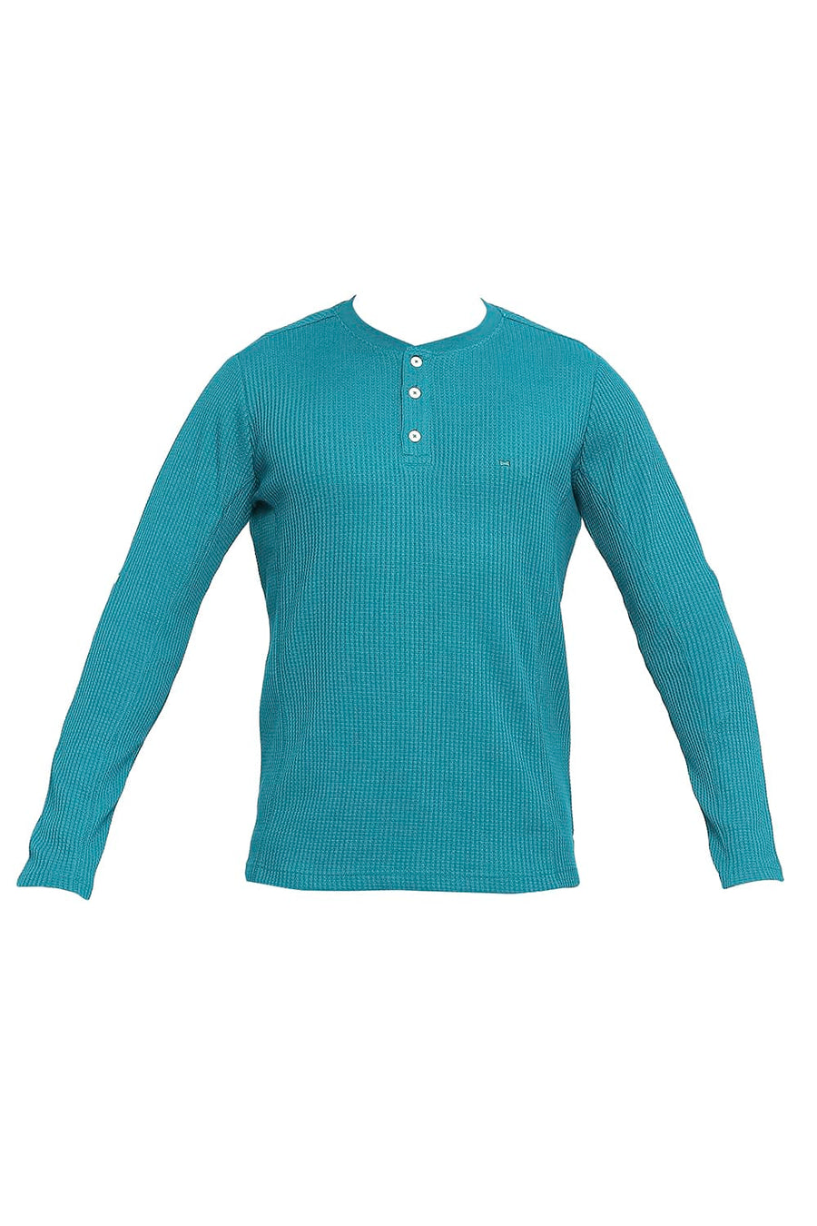 BASICS MUSCLE FIT KAYAKING HENLEY T-SHIRT