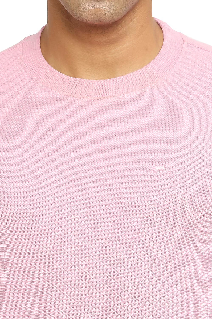 BASICS MUSCLE FIT ORCHID SMOKJE CREW T-SHIRT