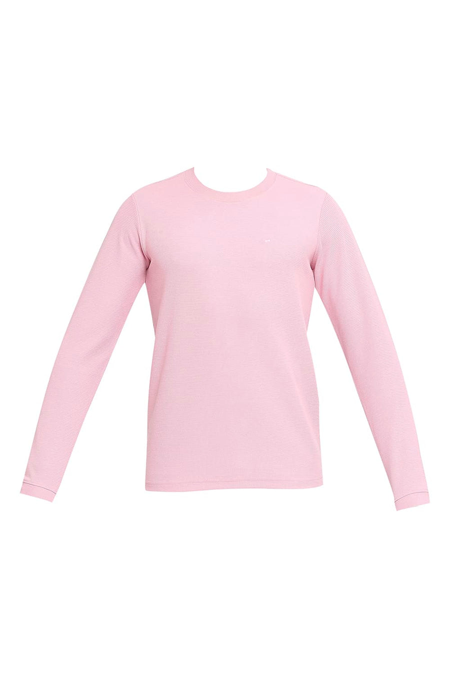 BASICS MUSCLE FIT ORCHID SMOKJE CREW T-SHIRT