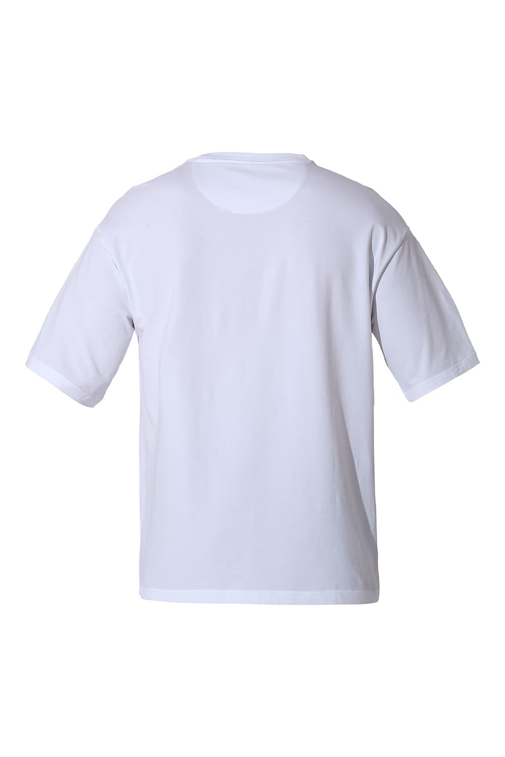 REGULAR FIT COTTON STRETCH SOLID CREW T-SHIRTS