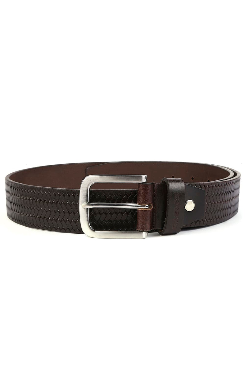 MEN LEATHER FORMAL BELT