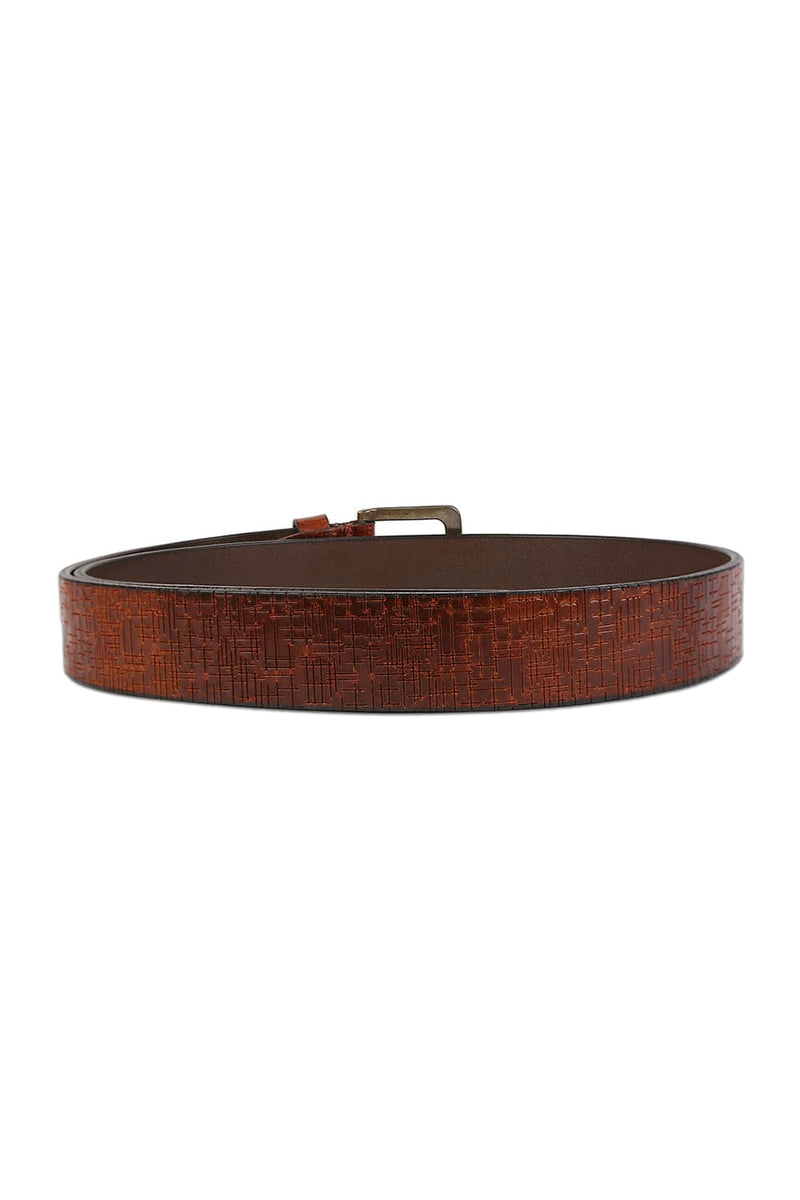 MEN LEATHER FORMAL BELT