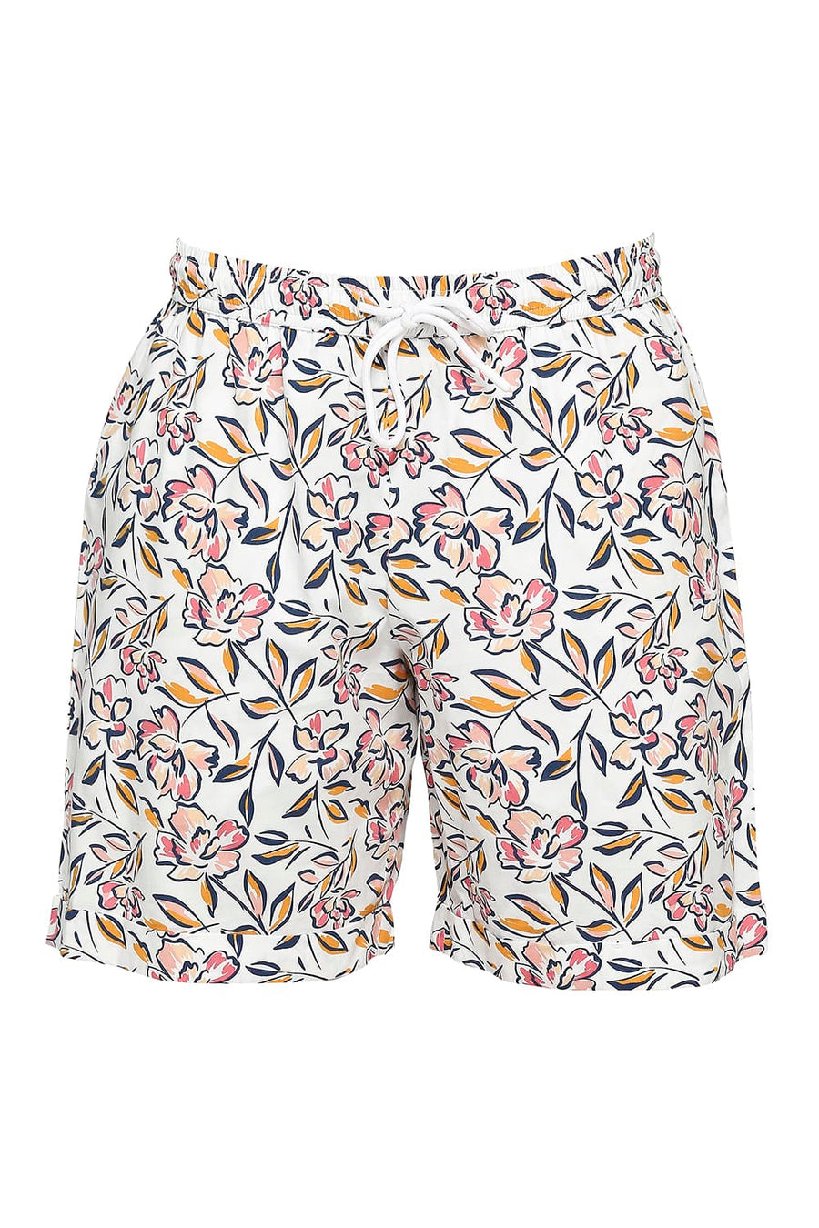 BASICS COMFORT FIT CARMINE PINK COTTON VISCOSE CO-ORDS SHORTS