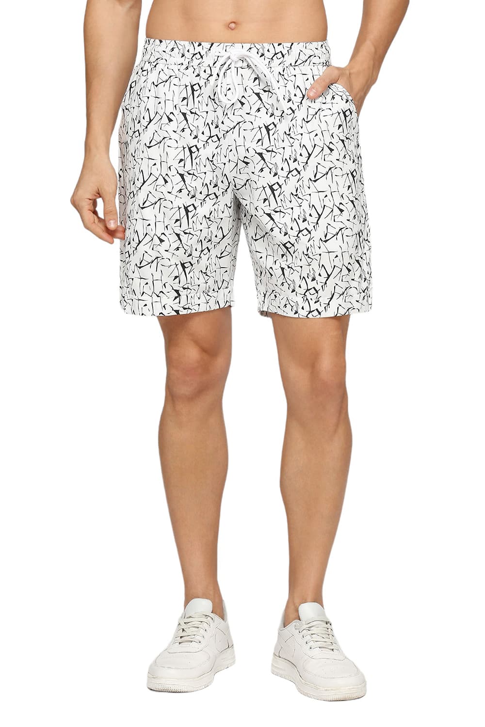 BASICS COMFORT FIT COTTON VISCOSE CO-ORDS SHORTS