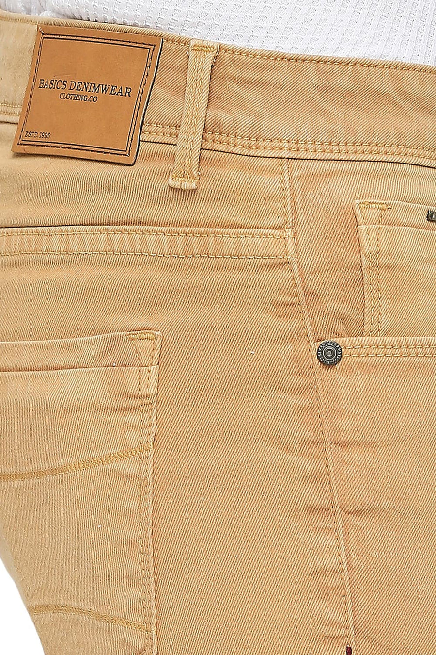 BASICS TORQUE FIT ICED COFFEE STRETCH JEANS