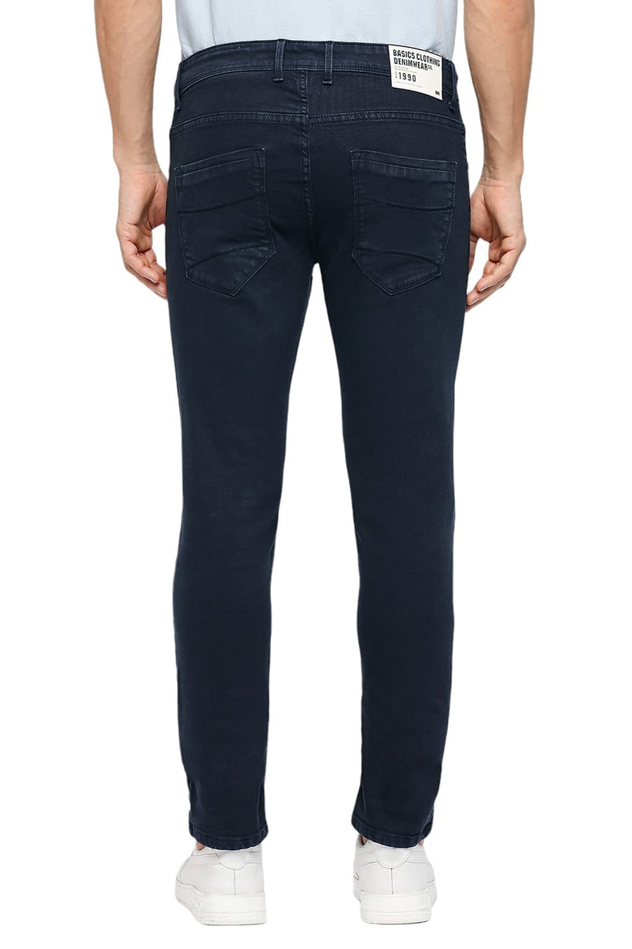 BASICS BLADE FIT BLUEBERRY STRETCH JEANS