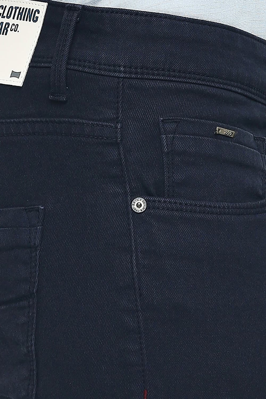 BASICS BLADE FIT BLUEBERRY STRETCH JEANS