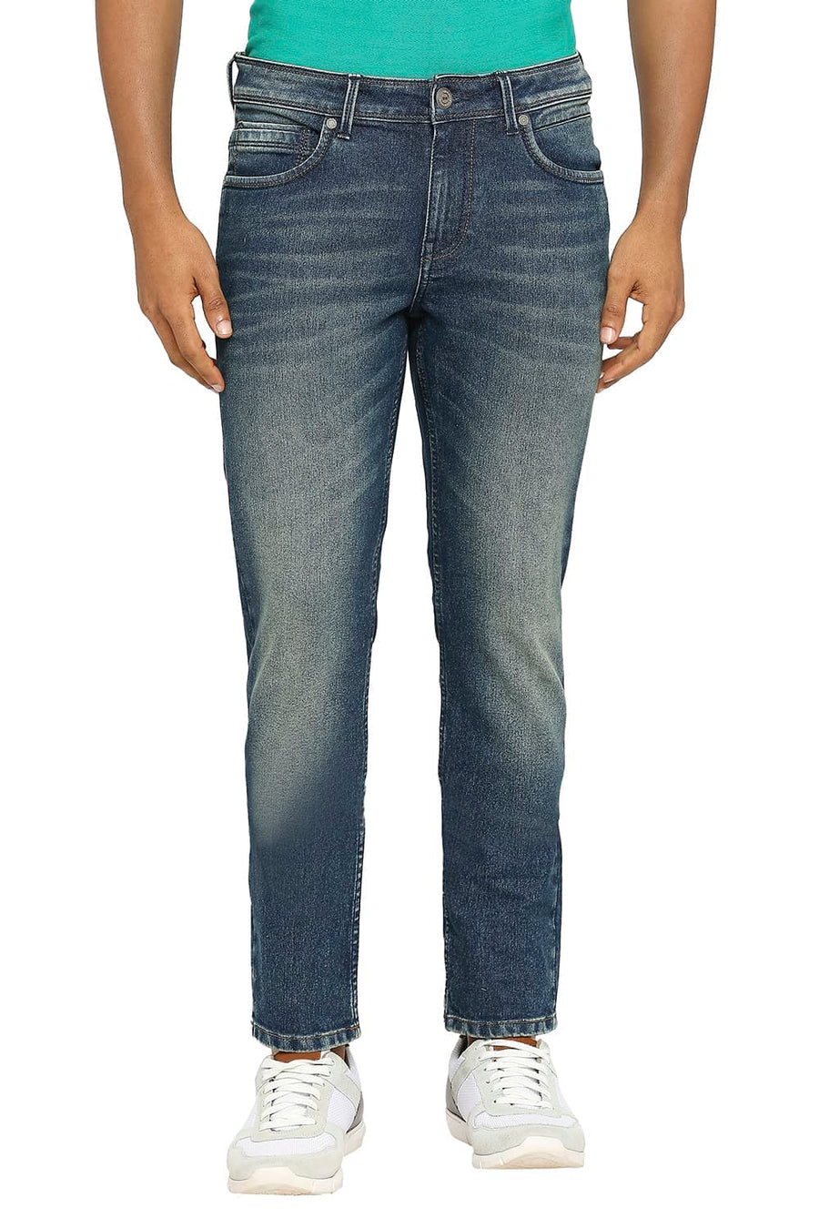 BASICS TORQUE FIT MAJOLICA BLUE STRETCH JEANS