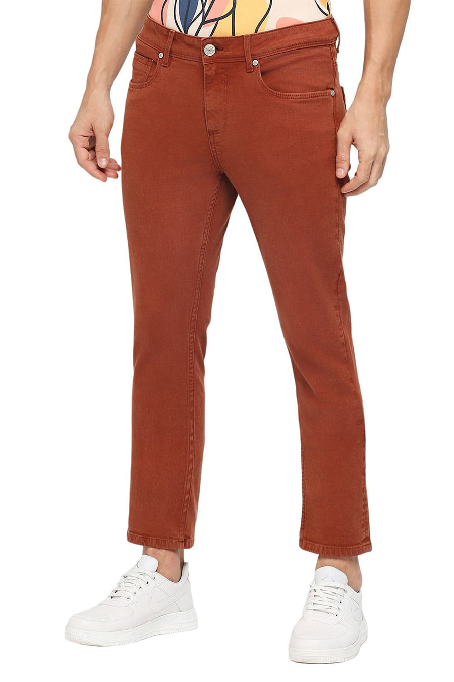 BASICS DRIFT FIT BRICK COTTON STRETCH JEANS