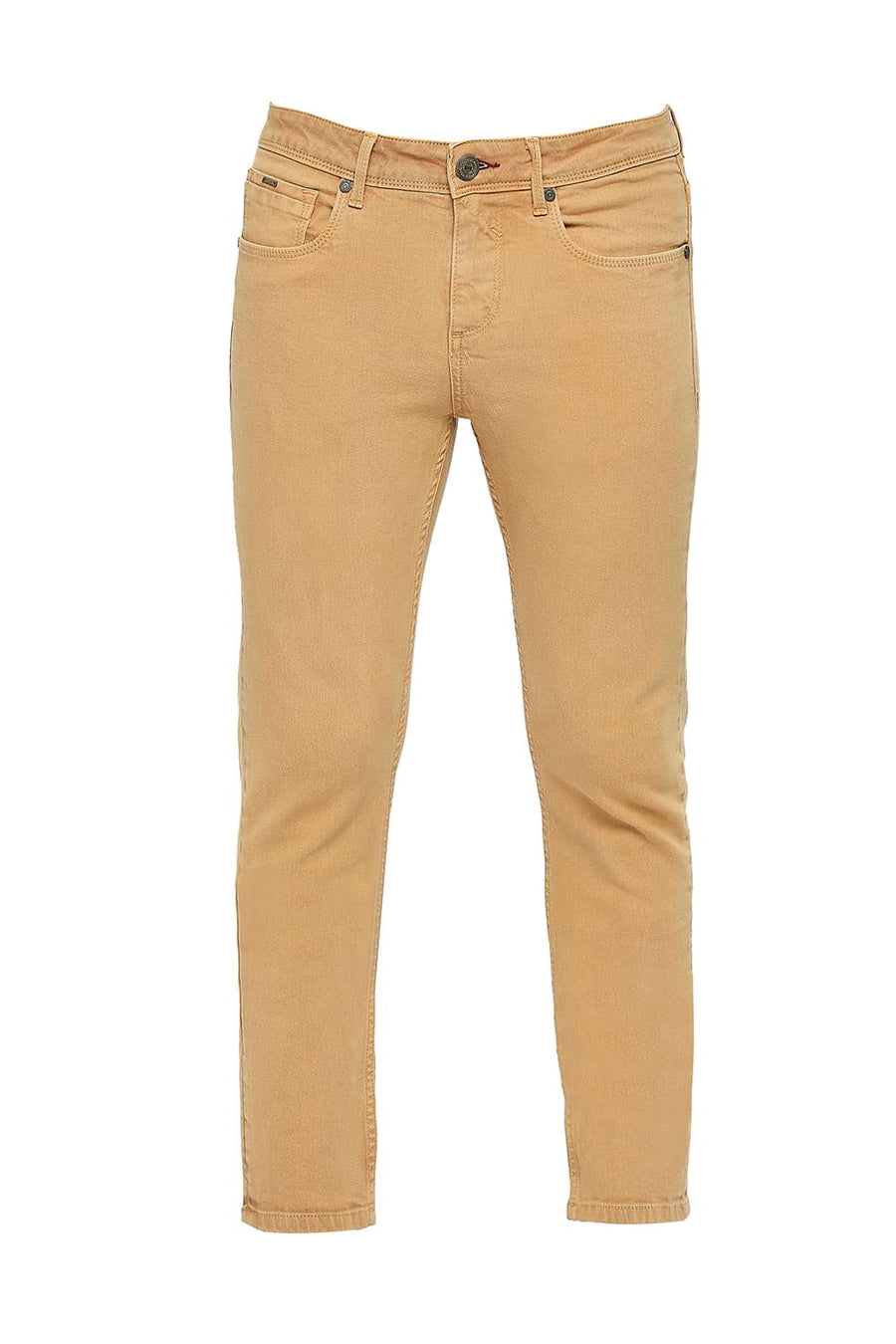 BASICS DRIFT FIT TAFFY KHAKI COTTON STRETCH JEANS