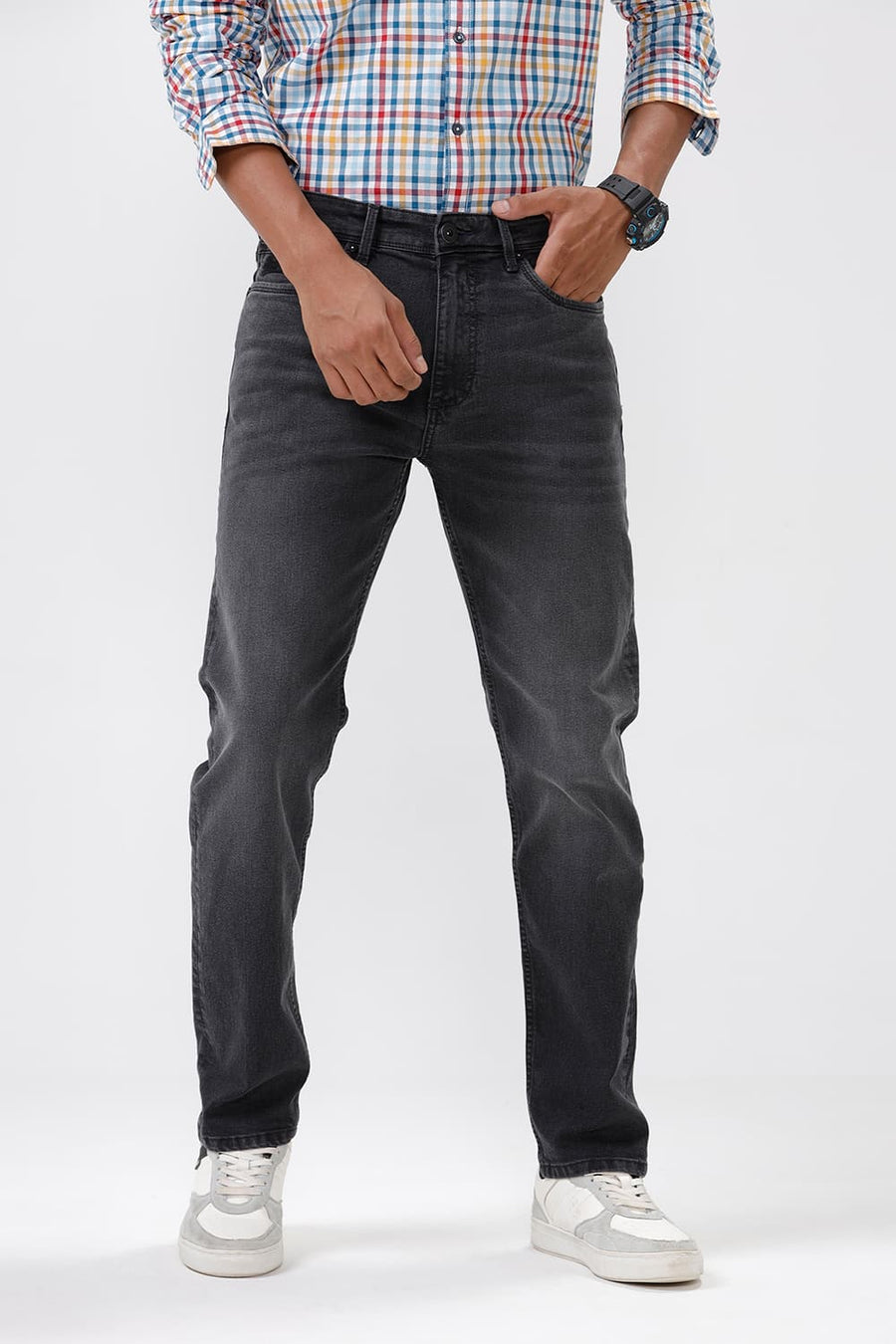 BASICS DRIFT FIT MAGNET COTTON POLYESTER STRETCH JEANS