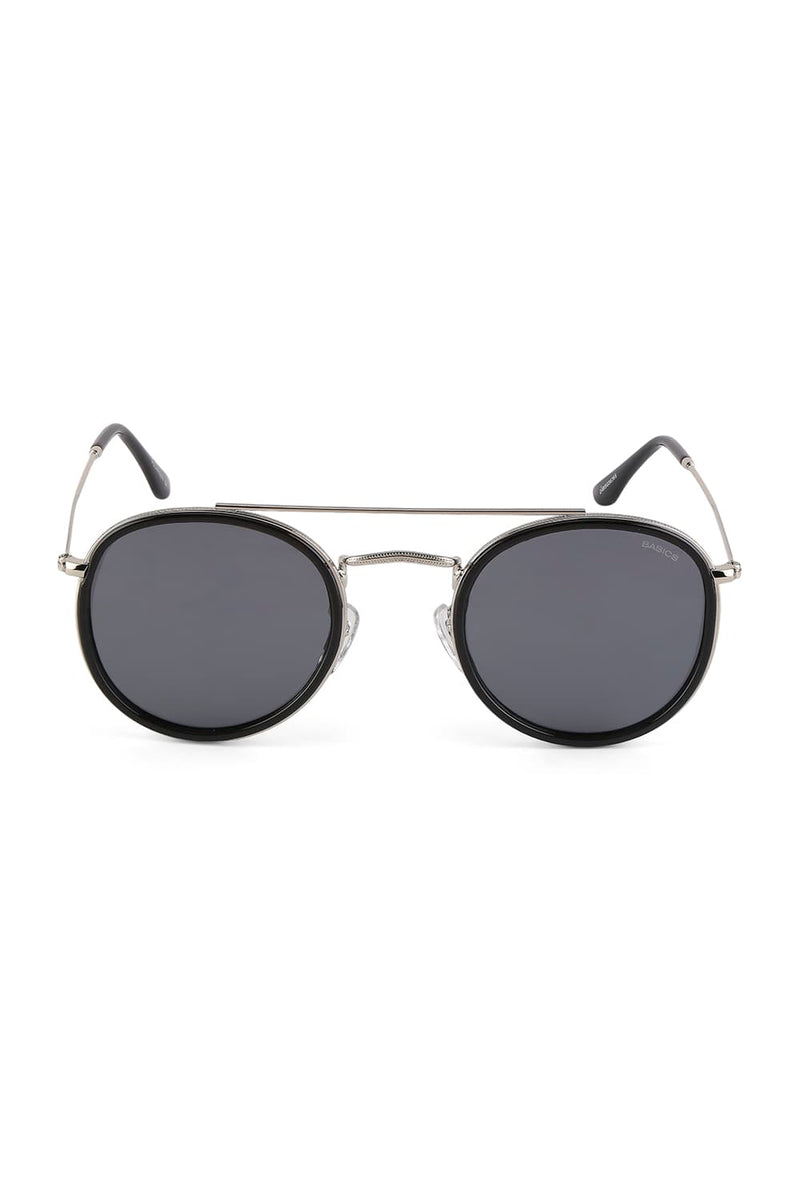 ROUND SUNGLASSES WITH POLARISED