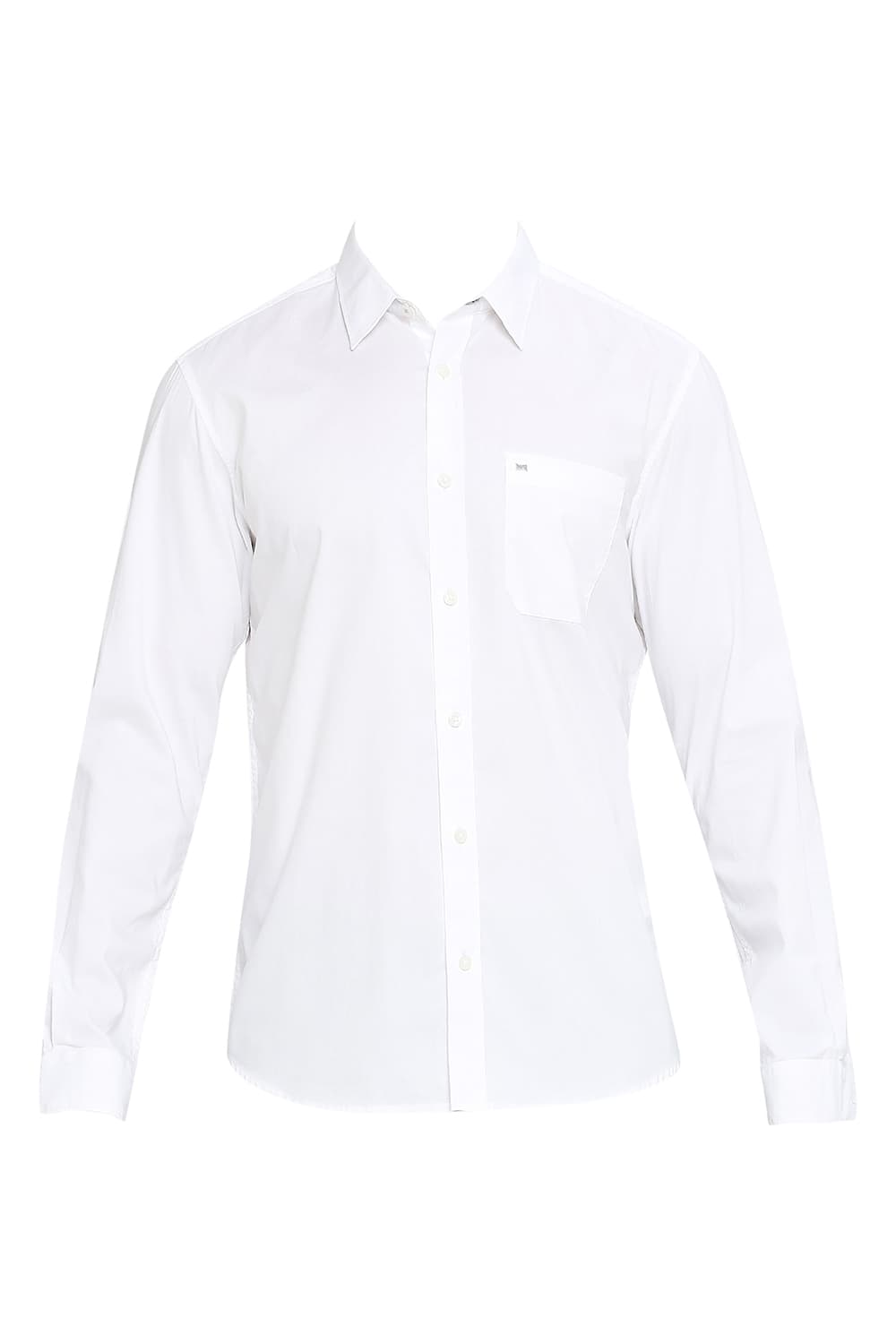 BASICS SLIM FIT COTTON OXFORD SHIRT