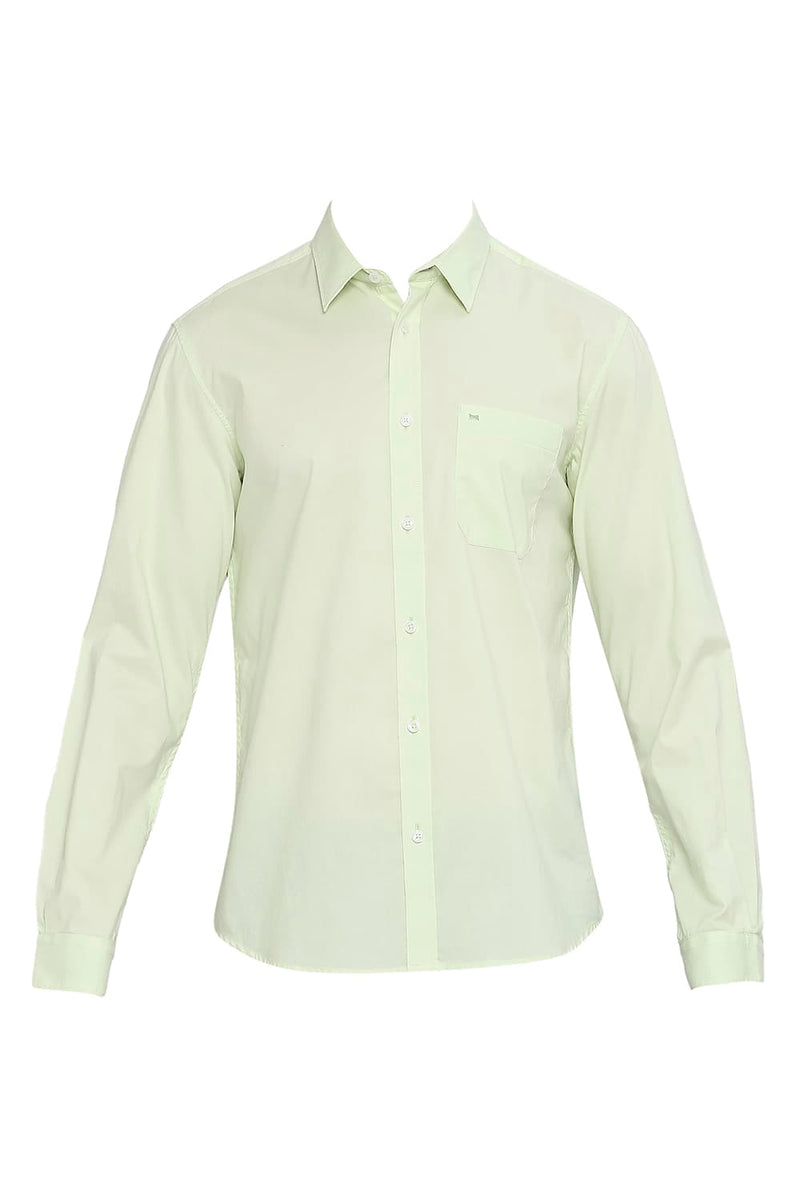 BASICS SLIM FIT COTTON OXFORD SHIRT