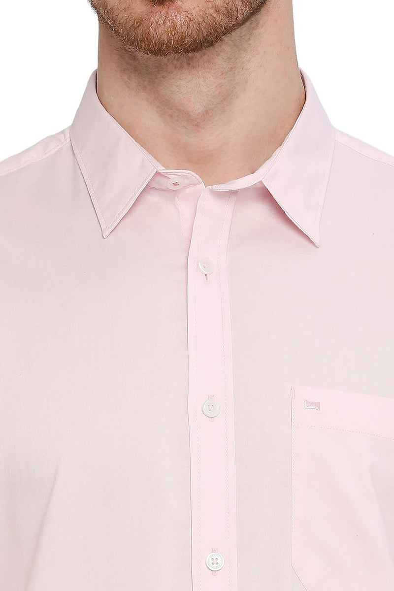 BASICS SLIM FIT COTTON OXFORD SHIRT