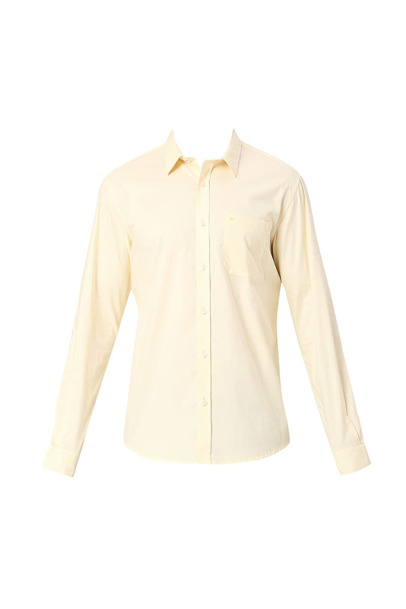 BASICS SLIM FIT COTTON OXFORD SHIRT