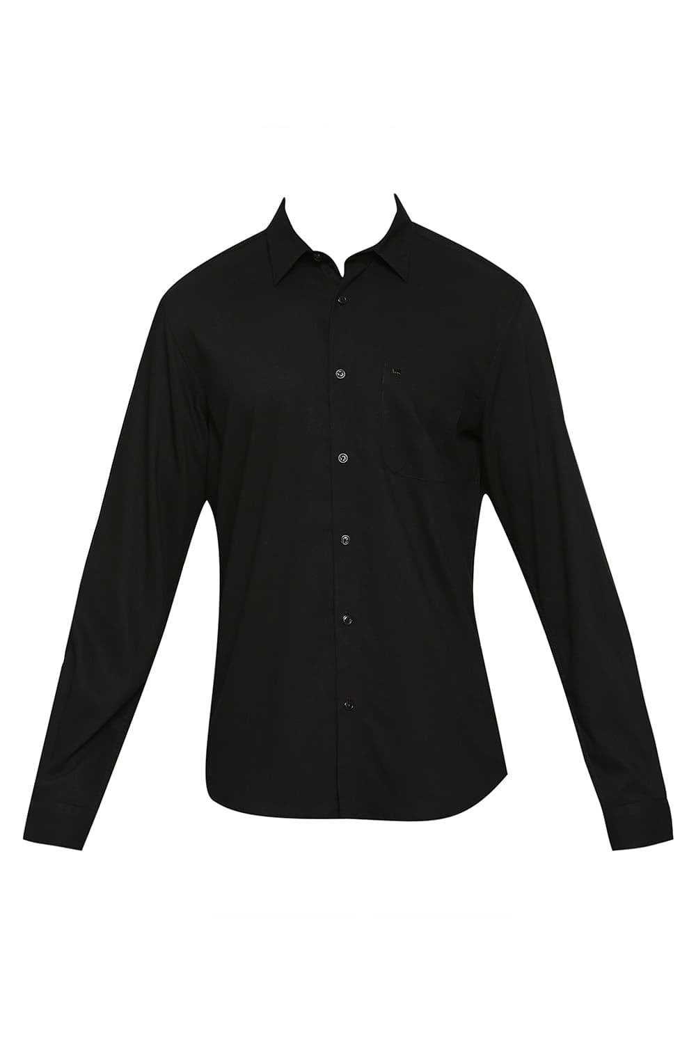 BASICS SLIM FIT TENCEL POLYESTER STRETCH DOBBY SHIRT