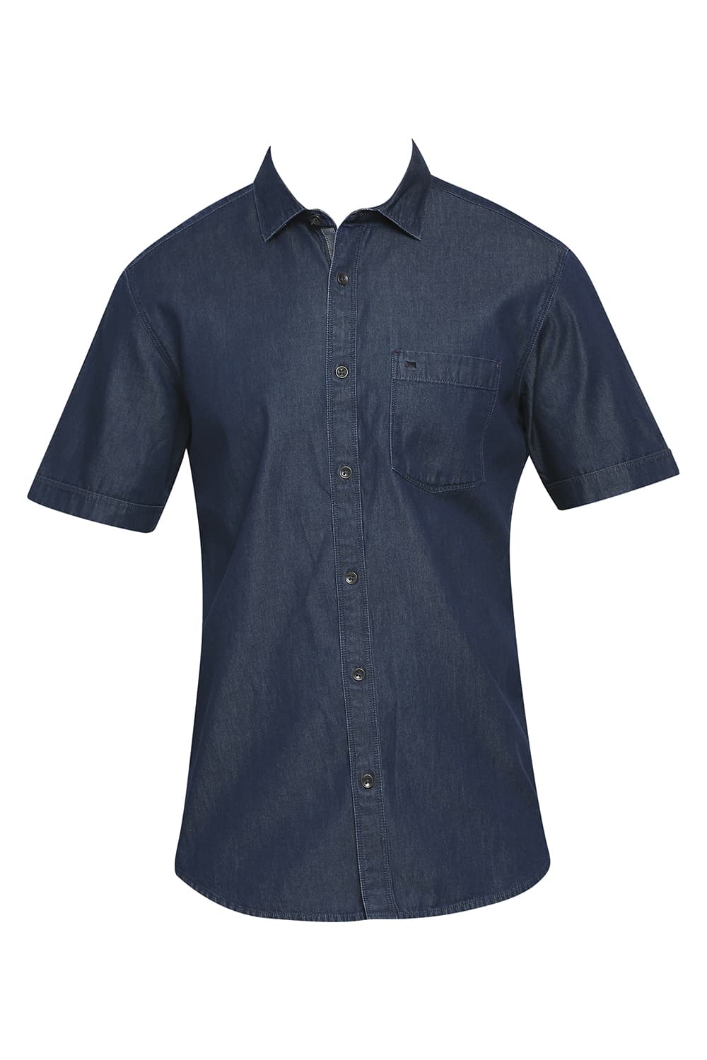 BASICS SLIM FIT COTTON SHIRT