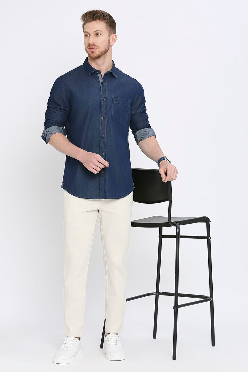 Slim Fit Cotton Shirt